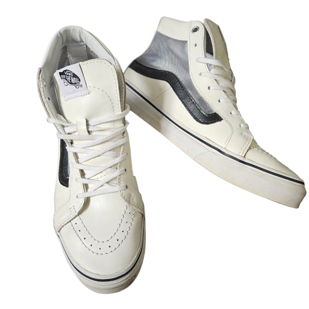 Vans Wmn's 7.5 Perforated Mesh High-Top Sneakers Classic Design Kicks